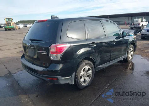2017 Subaru Forester 2.5I из США, поврежденный, VIN JF2SJAAC0HH809324